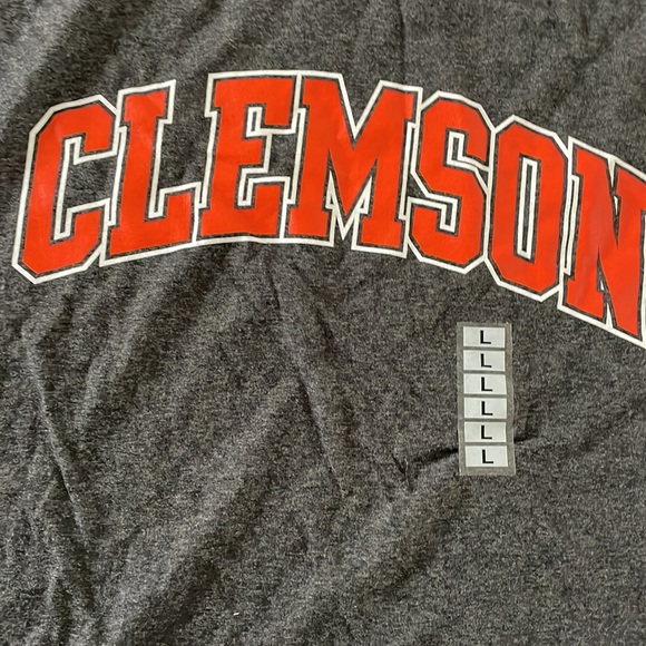 NWT Clemson University T-Shirt, Mens Lg - Picture 3 of 4